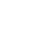 Cloud arrows white